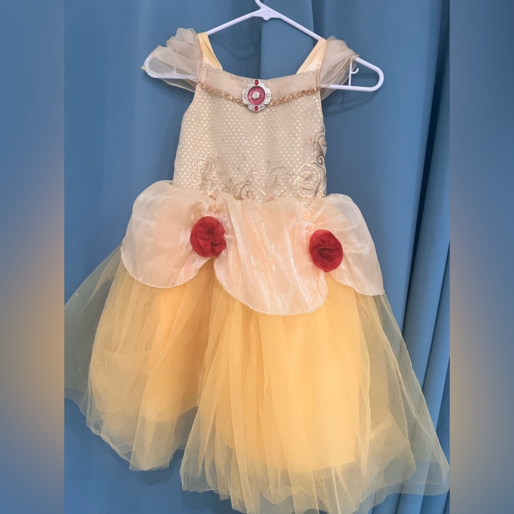 Disney Belle Cream and Yellow Dance Costume